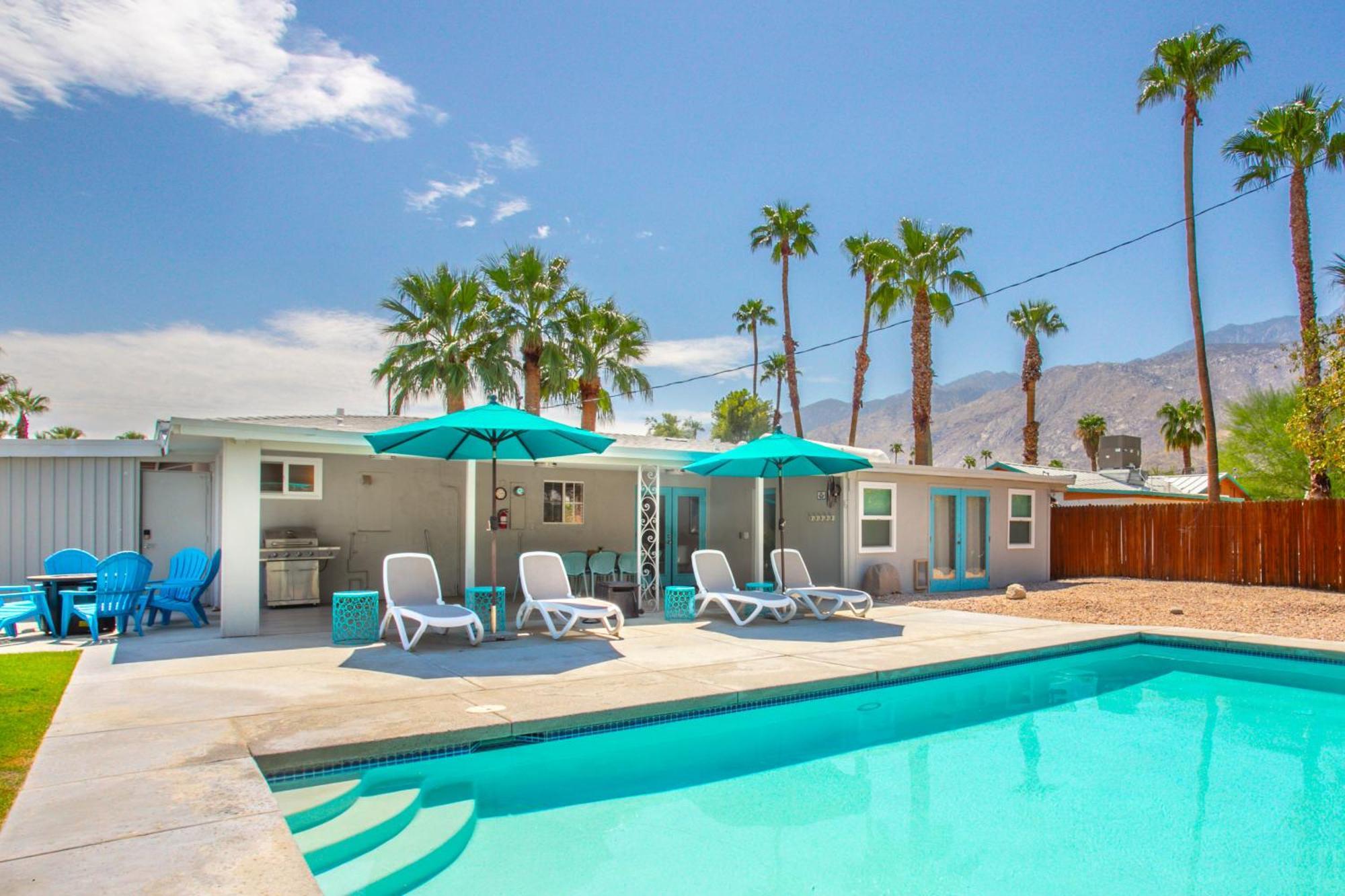 Villa Three Palms à Palm Springs Extérieur photo