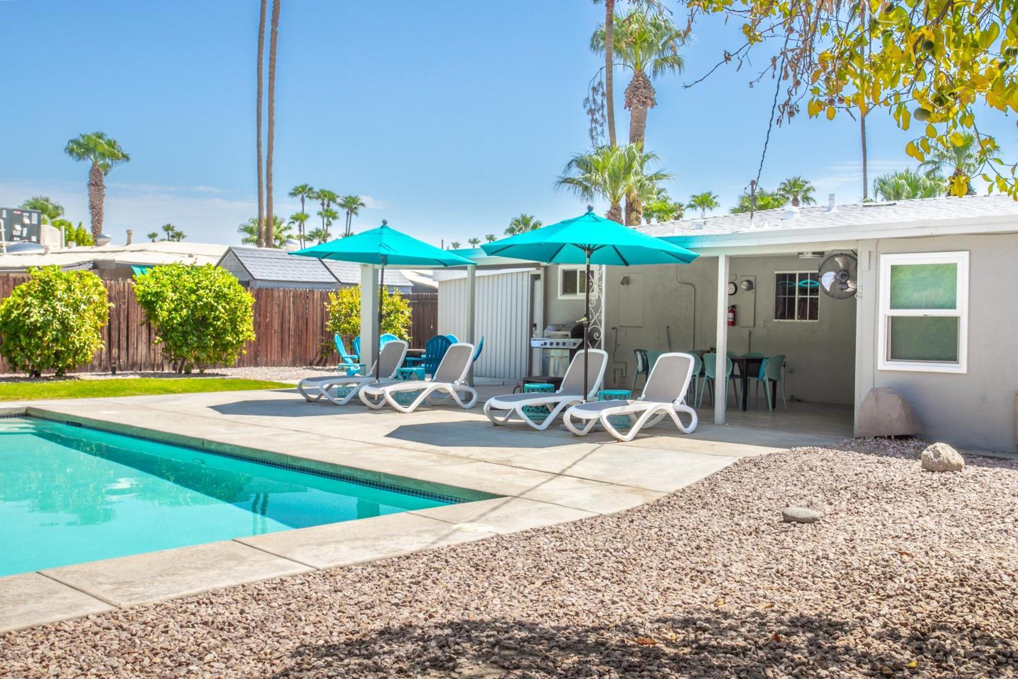 Villa Three Palms à Palm Springs Extérieur photo